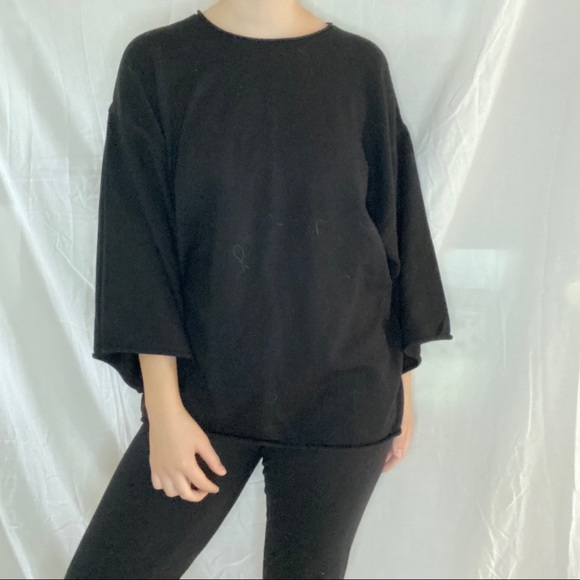 The Territory Ahead Cropped Black Shirt - Picture 3 of 5